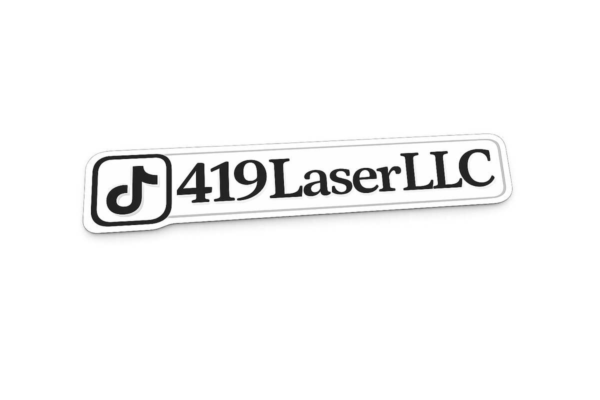 Custom Social Media Decal